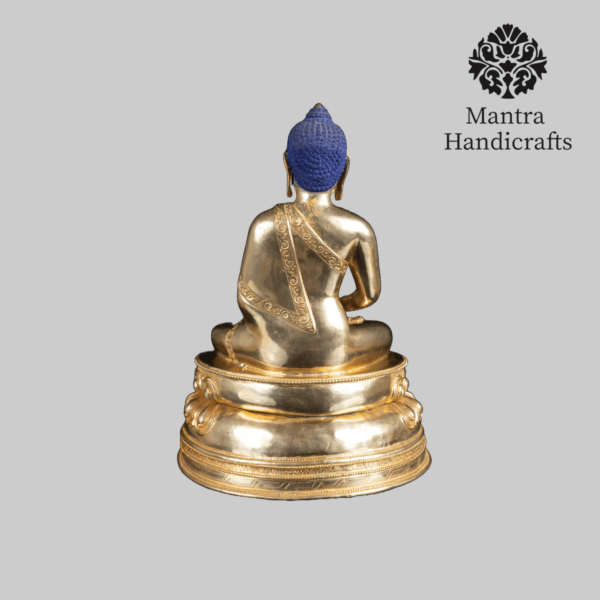 3 Buddha Statue Set | Shakyamuni | Medicine Buddha | Amitabha - Image 4