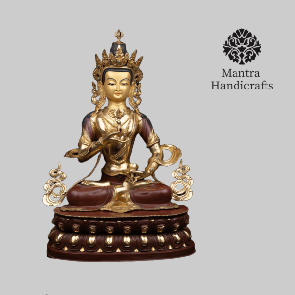 Elegant Vajrasattva Statue | Handcrafted Spiritual Symbol of Purity