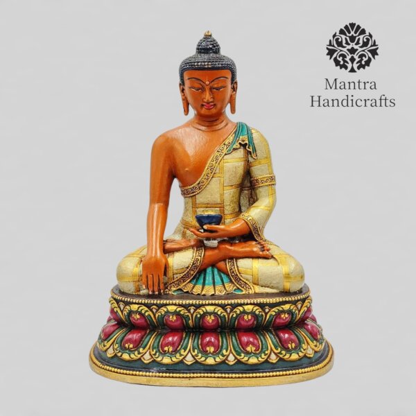 Shakyamuni Buddha Statue | Thangka Color Finishing