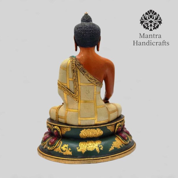 Shakyamuni Buddha Statue | Thangka Color Finishing - Image 2