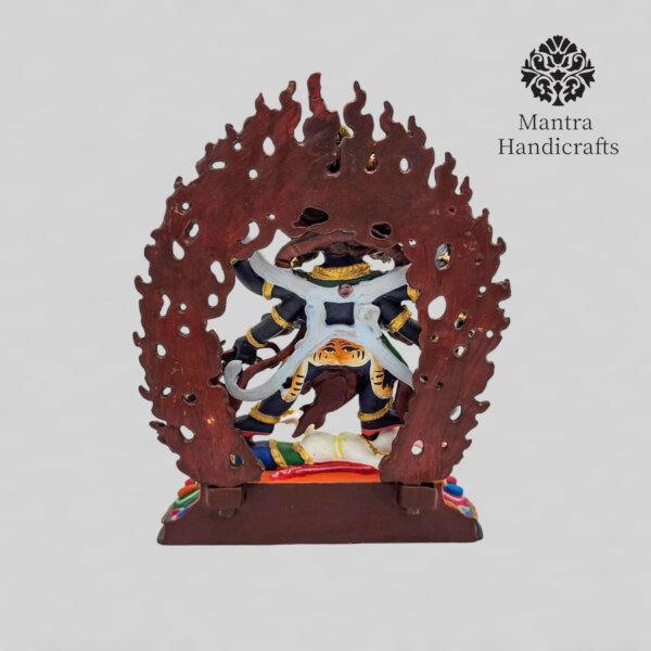 Black Mahakala Statue - Image 4