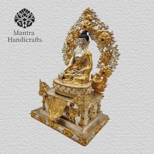 Shakyamuni Buddha With Throne - Image 3