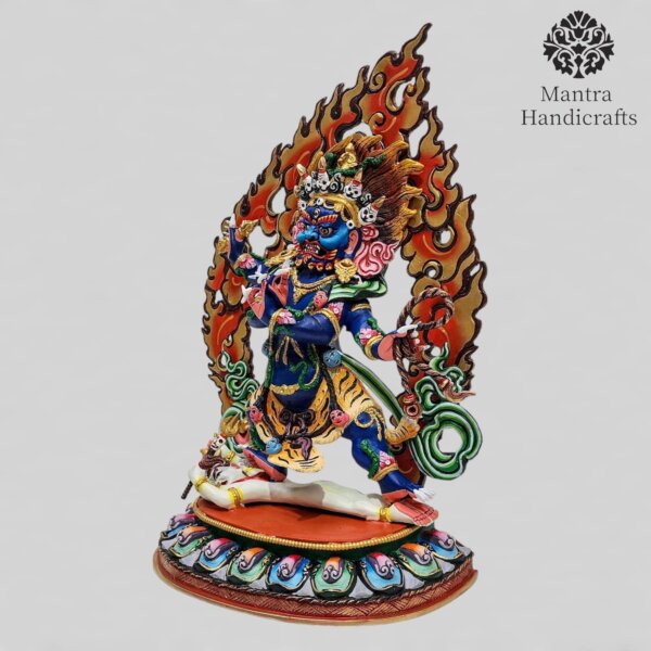 Handcrafted Vajrapani Statue | Powerful Bodhisattva Statue - Image 3