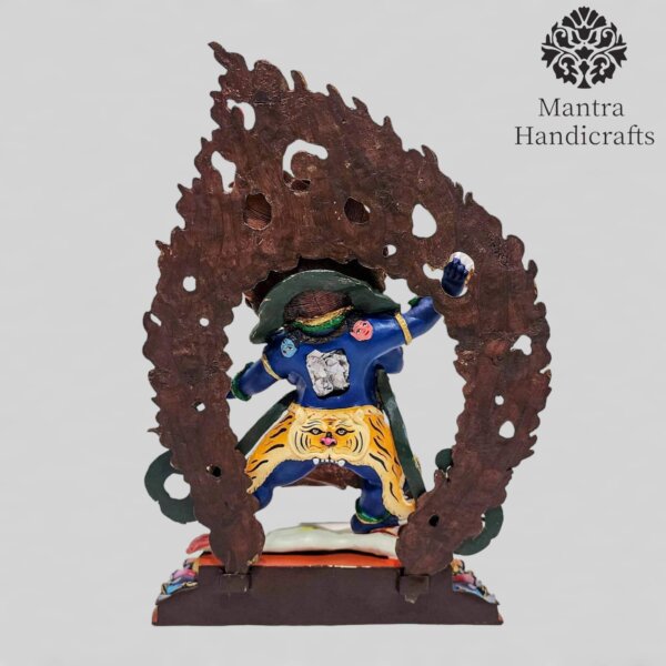 Handcrafted Vajrapani Statue | Powerful Bodhisattva Statue - Image 4