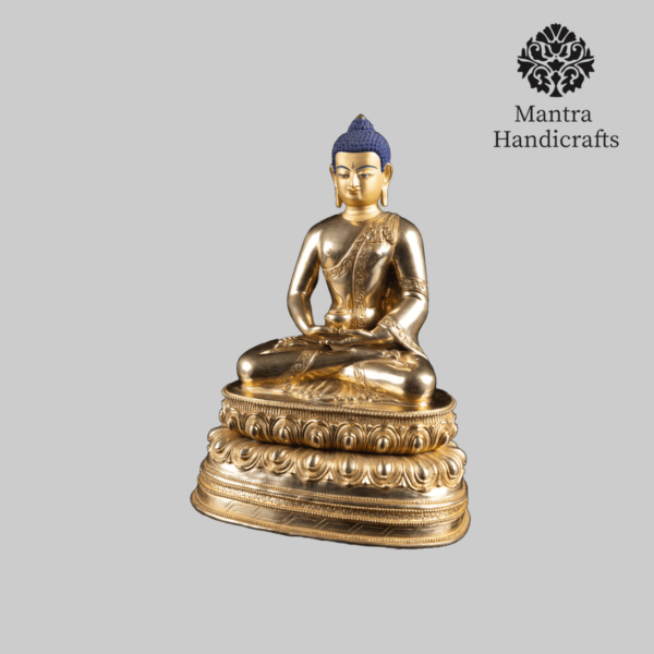 3 Buddha Statue Set | Shakyamuni | Medicine Buddha | Amitabha - Image 2