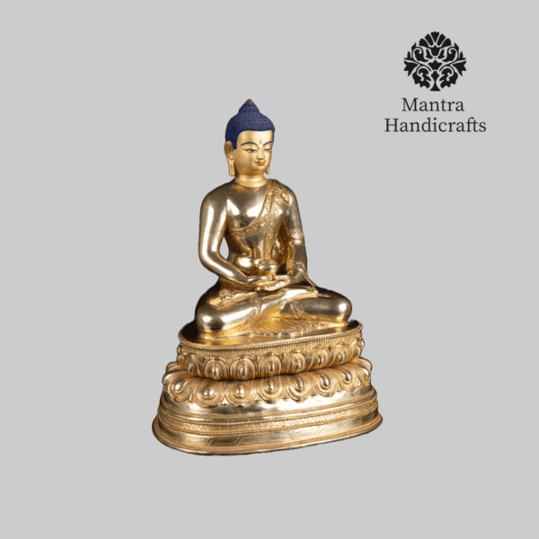 3 Buddha Statue Set | Shakyamuni | Medicine Buddha | Amitabha - Image 3