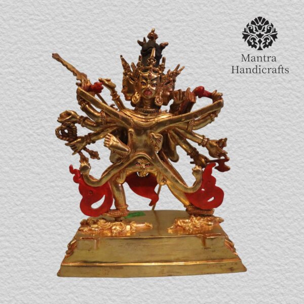 12 Armed Heruka Statue - Image 7