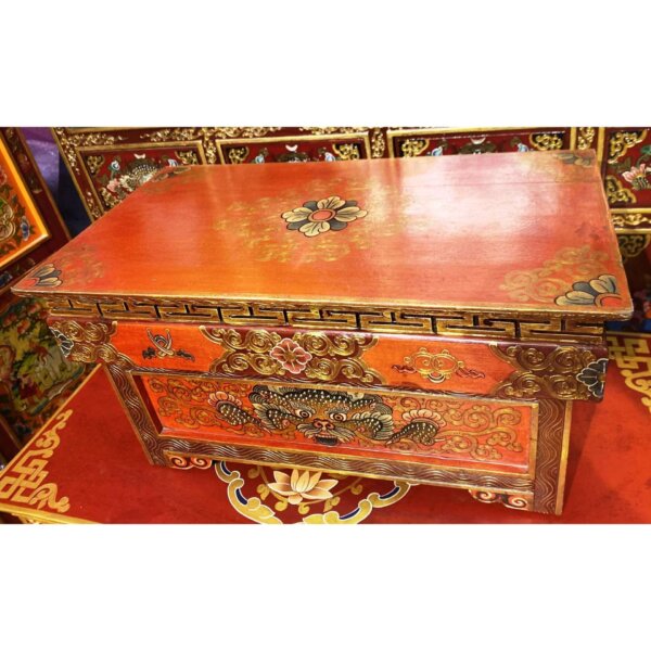 Tibetan Cheepu-Faced Table - Image 4