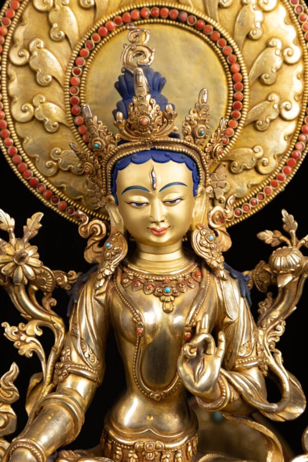 White Tara statue - Image 8