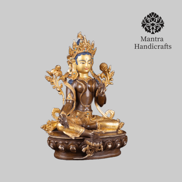 Green Tara statue | Mother of Liberation - Image 3