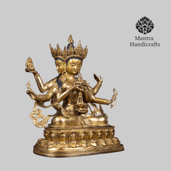 Eight-Arms Goddess Namgyalma Statue - Image 3