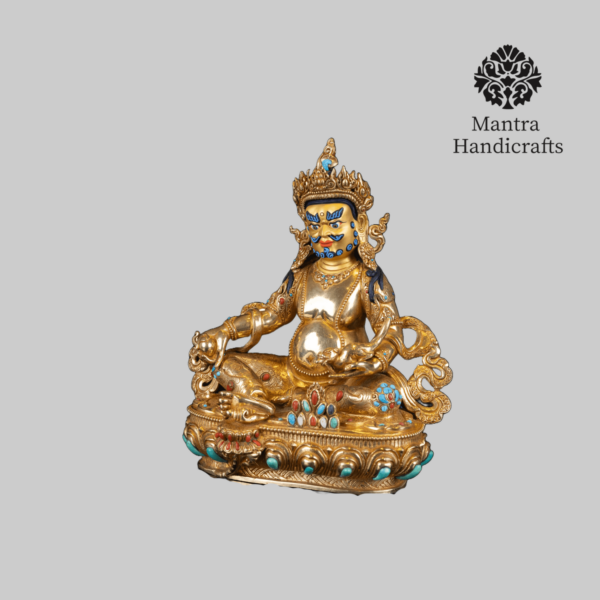 Dzambhala Statue | Buddhist Wealth Deity - Image 3