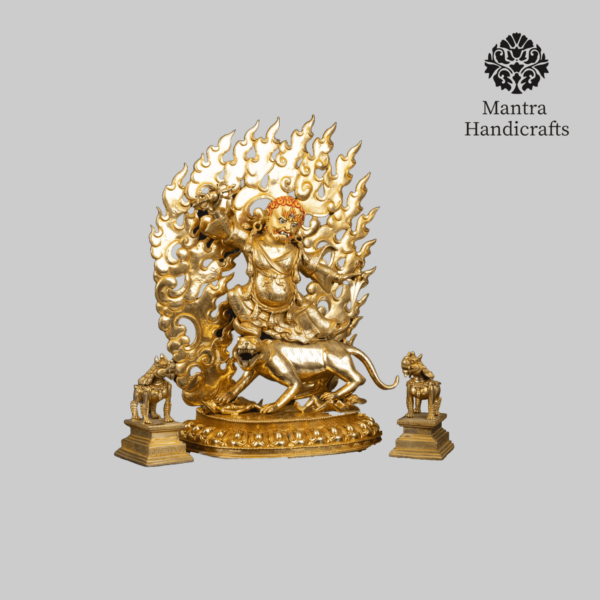 Dorje Drolo Statue | The Powerful Wrathful Deity - Image 4