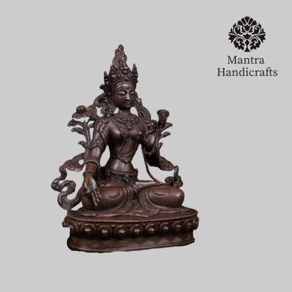 White Tara Bodhisattva Statue | Tibetan Buddhist Deity - Image 3