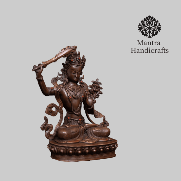 Manjushree Statue | Protector of Truth & Understanding - Image 3