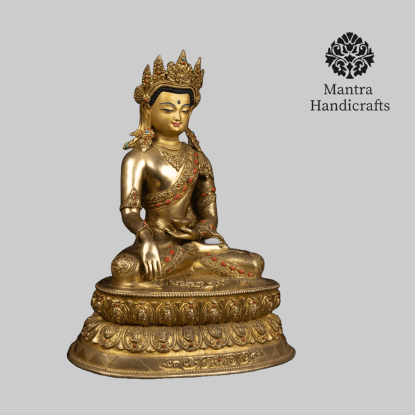 Crown Shakyamuni Buddha | Guardian of Peace and Compassion - Image 2