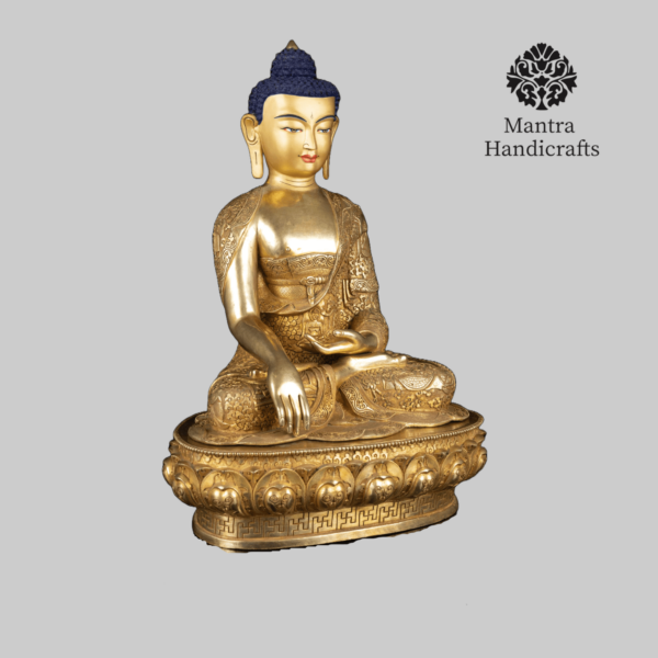 Masterpiece Shakyamuni Buddha's with Buddha Life Story Carving Statue - Image 3