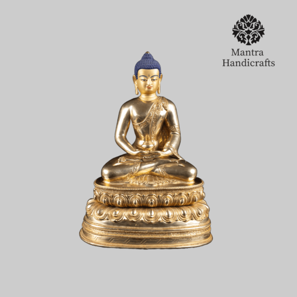 3 Buddha Statue Set | Shakyamuni | Medicine Buddha | Amitabha - Image 8