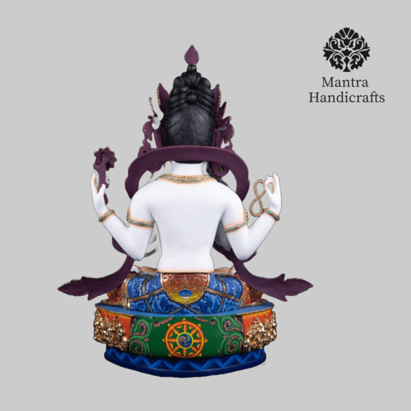 Khadcheri (Chenrezig) Statue | Compassion and Serenity Embodied - Image 4