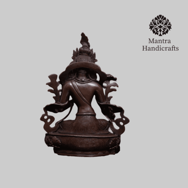 Green Tara Statue | Handmade in Nepal - Image 4