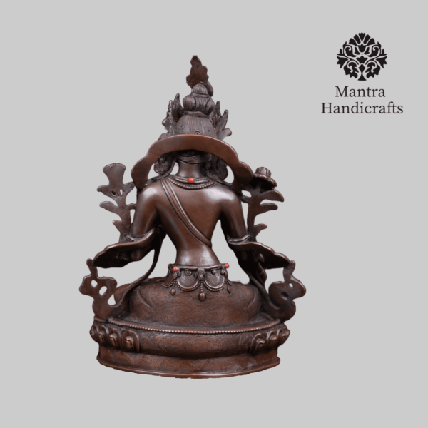 White Tara Bodhisattva Statue | Tibetan Buddhist Deity - Image 4