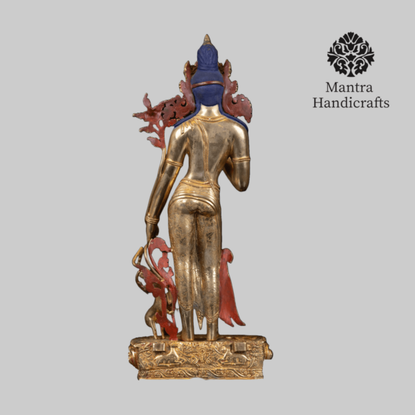 Standing Lokeshwor Statue | Buddhist Deity Sculpture | Chenrezig Statue - Image 4