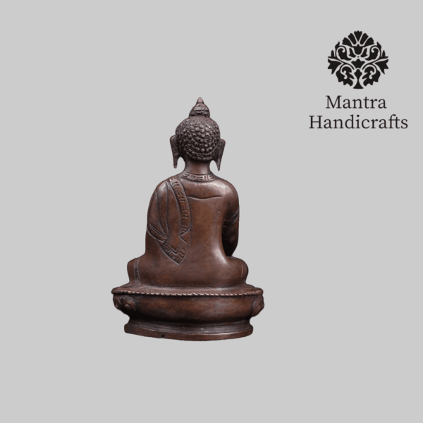 Shakyamuni Buddha Statue | Handcrafted Copper Figurine - Image 4