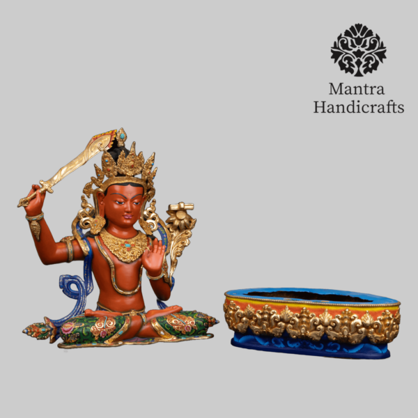 Manjushree Statue | Insightful Manjushree Icon - Image 5