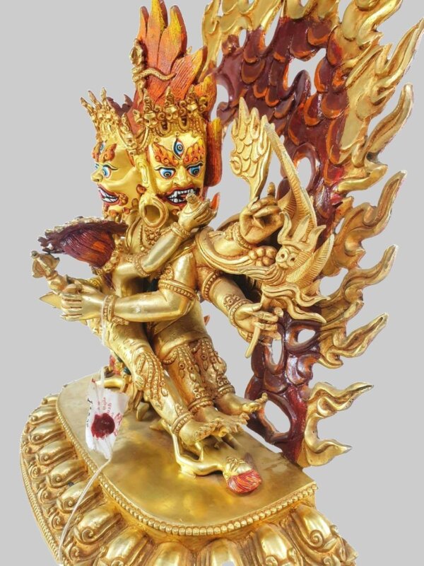 Tibetan Vajrakilaya Statue - Image 4