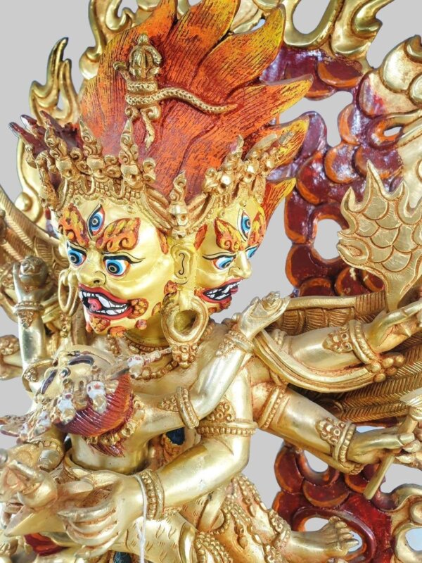 Tibetan Vajrakilaya Statue - Image 7