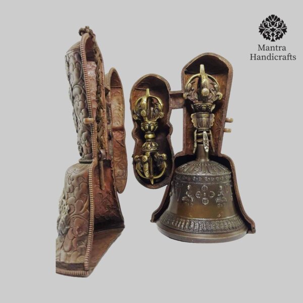 Bell and Dorje Set with Metal Cover - Image 4