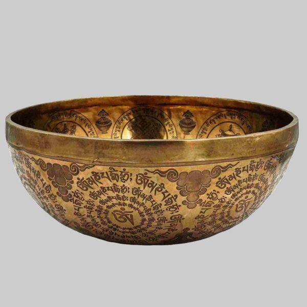 Yellow Jambhala Singing Bowl - Image 2