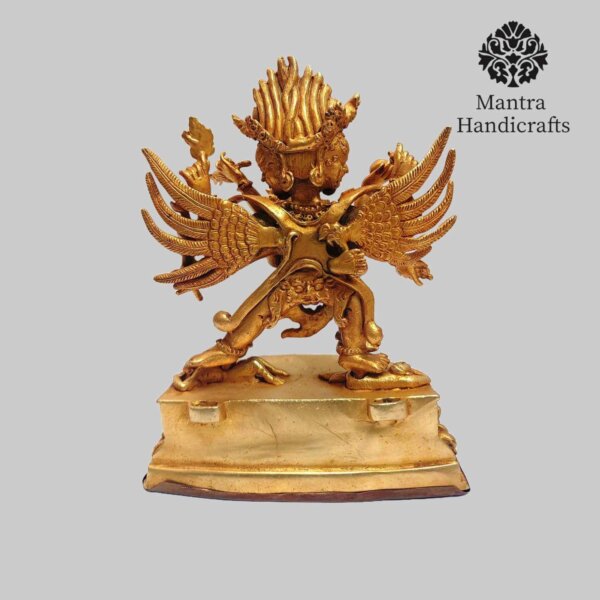 Tibetan Vajrakilaya Statue | Wrathful Deity Statue - Image 3