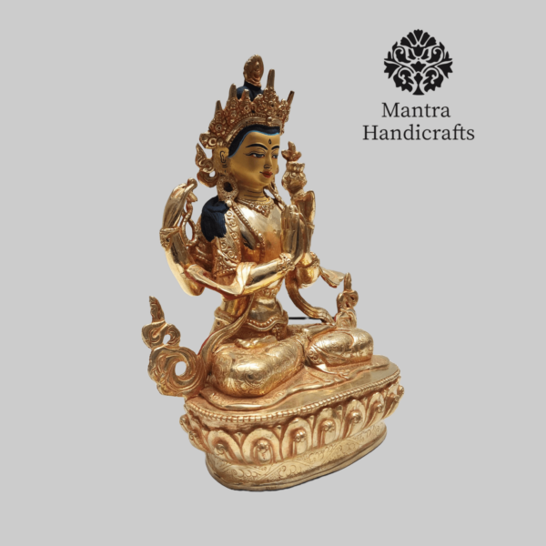 Chenrezig Statue | Avalokiteshvara Deity Figurine - Image 2