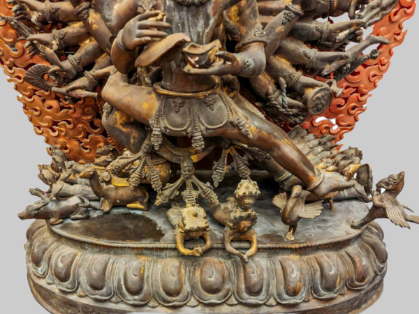 Tibetan Yamantaka Statue | Fine Art of Nepal - Image 4