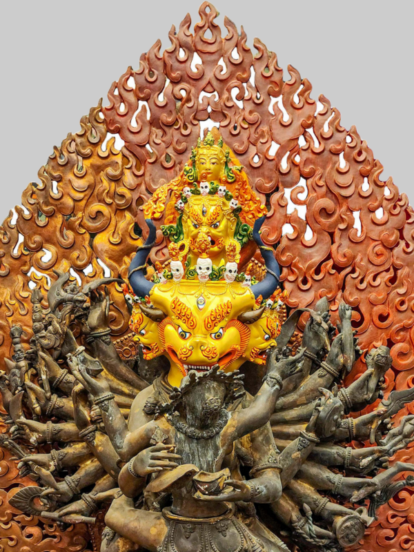 Tibetan Yamantaka Statue | Fine Art of Nepal - Image 2