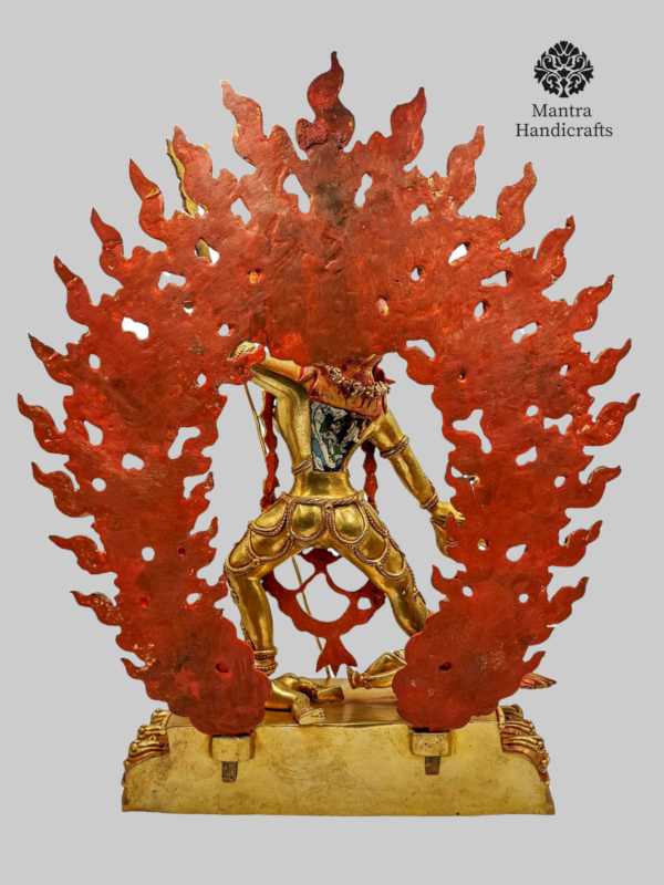 Buddhist Vajrayogini Statue | 24K Full Gold Gilded - Image 4