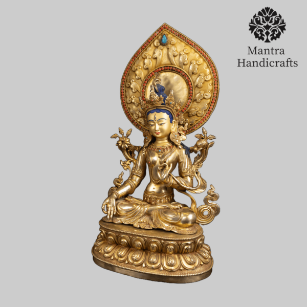 White Tara statue - Image 2