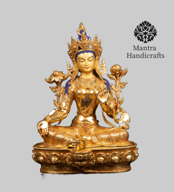 Green Tara Statue