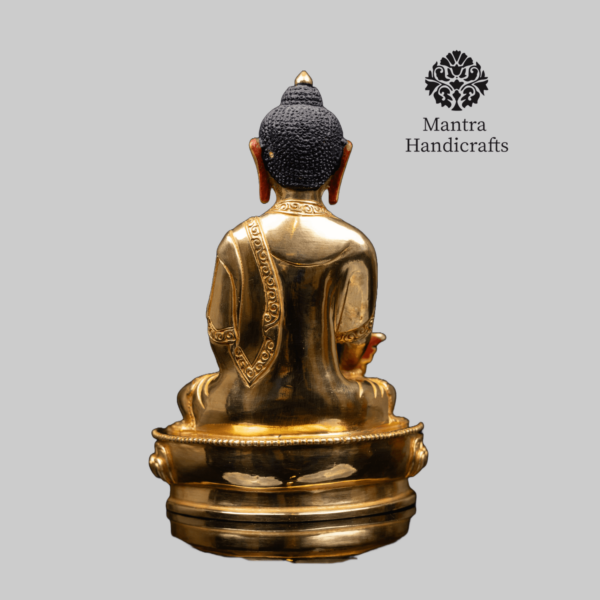 Medicine Buddha Statue | Buddhist Sculpture of Healing Buddha - Image 4