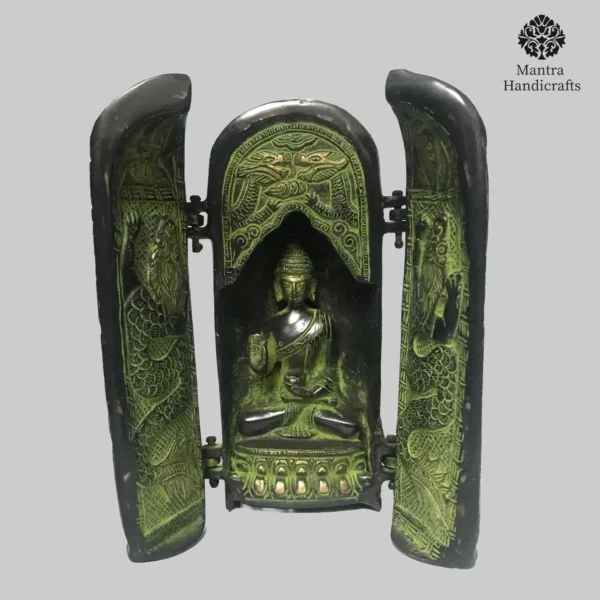 Handmade Tibetan Folding Buddha Statue