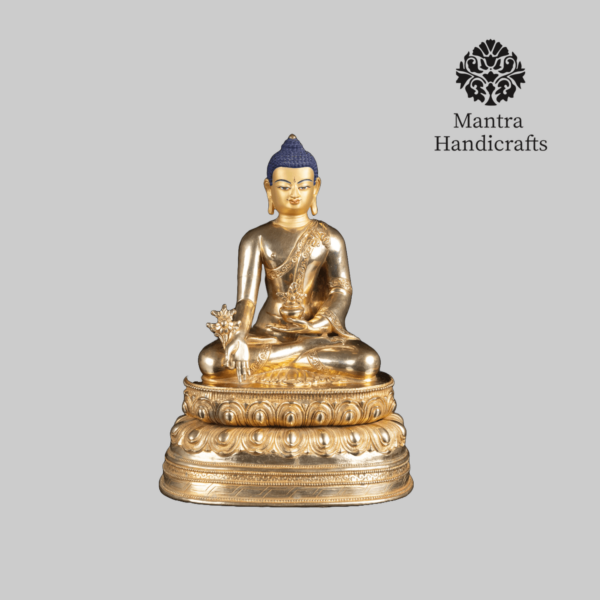 3 Buddha Statue Set | Shakyamuni | Medicine Buddha | Amitabha - Image 13