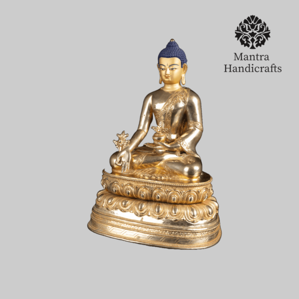 3 Buddha Statue Set | Shakyamuni | Medicine Buddha | Amitabha - Image 14