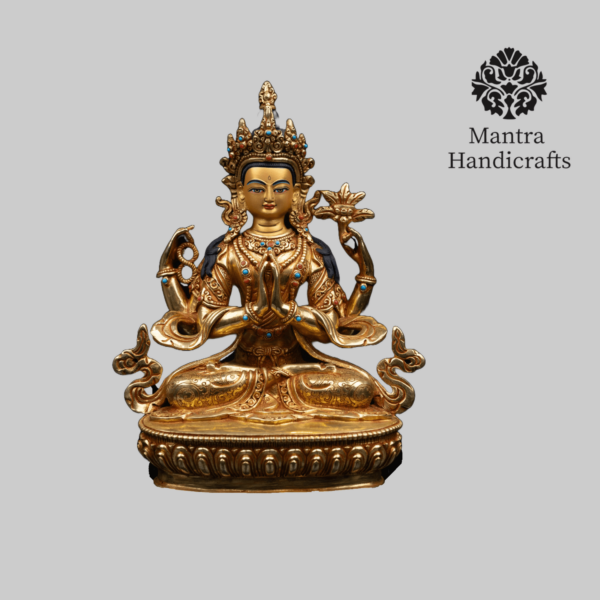 Chengresi Statue | Avalokiteshvara in Traditional Design