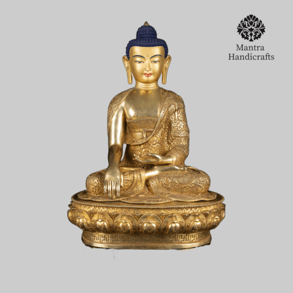 Masterpiece Shakyamuni Buddha's with Buddha Life Story Carving Statue