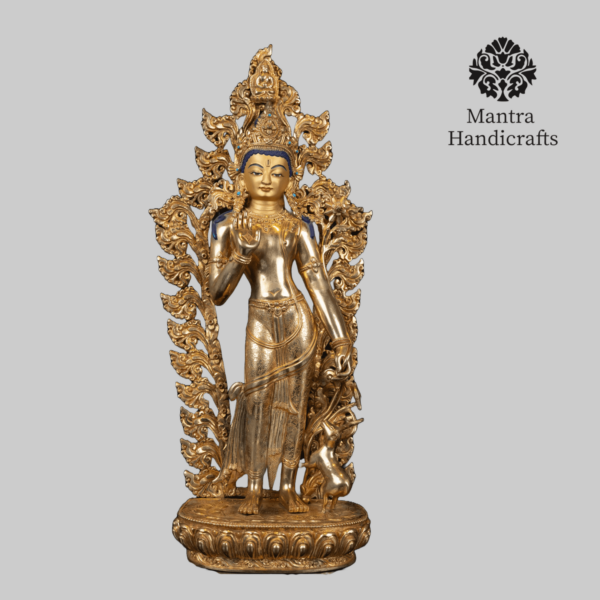 Standing Lokeshwor Statue | Buddhist Deity Sculpture | Chenrezig Statue