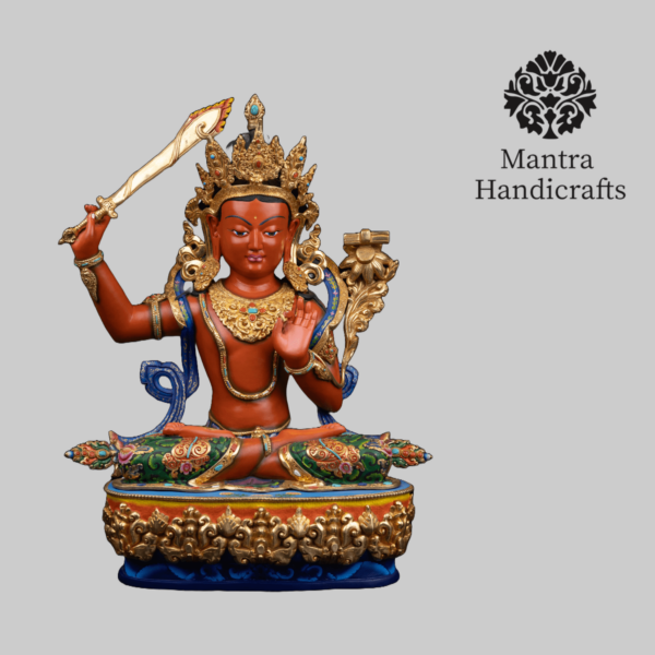 Manjushree Statue | Insightful Manjushree Icon