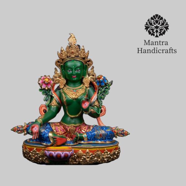 Green Tara statue | Buddhist Tara Sculpture