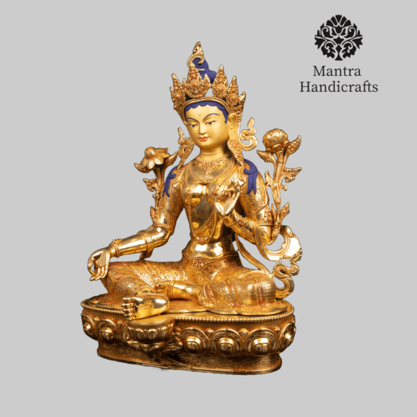 Green Tara Statue - Image 3