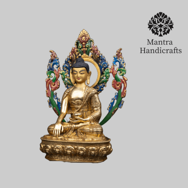 Shakyamuni Buddha Statue | 24k Gold Plated - Image 2